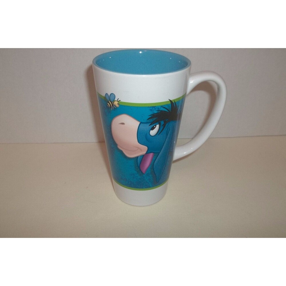 Disney Store Eeyore Mug And A Bee! Winnie The Pooh Blue